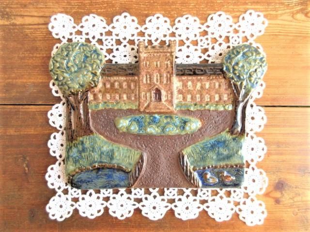 美品】ビンテージ 飾皿 寄木細工 置物 インテリア 工芸品 美術品