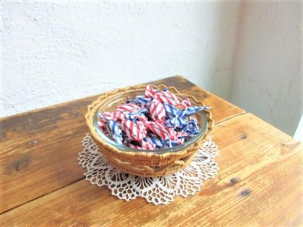 サーミ族の伝統工芸品 / ロットスロイド・Rotslojd / 平かご No