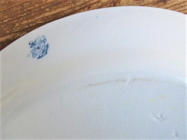 ✳︎最終お値下げ✳︎グスタフスベリ オーレスンド　平皿オーバルプレート大 Old Gustavsberg/オールドグスタフスベリ社：Oresund