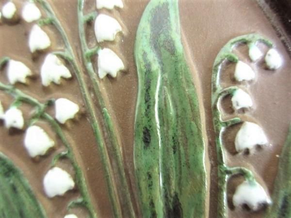 陶器製壁掛け：Gabriel/ガブリエル社製・県花シリーズ
