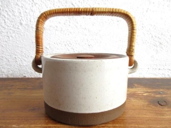 美品 金属製 ヴィンテージ ポット 水差し ティーポット 彫られた