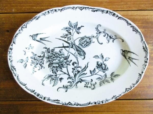 WECHSLER Tirol 1950年代のオーストリア 飾り皿 大皿 皿立て