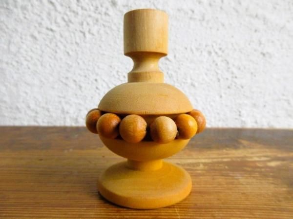 Aarikka アーリッカ　キャンドルスタンド　2個　/ビンテージ 北欧インテリア雑貨／フィンランド製／aarikka／アーリッカ