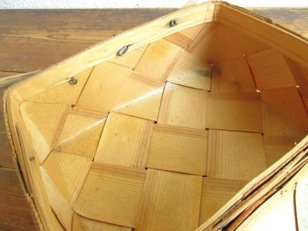 アンティーク！スウェーデンの伝統工芸品：Spankorg