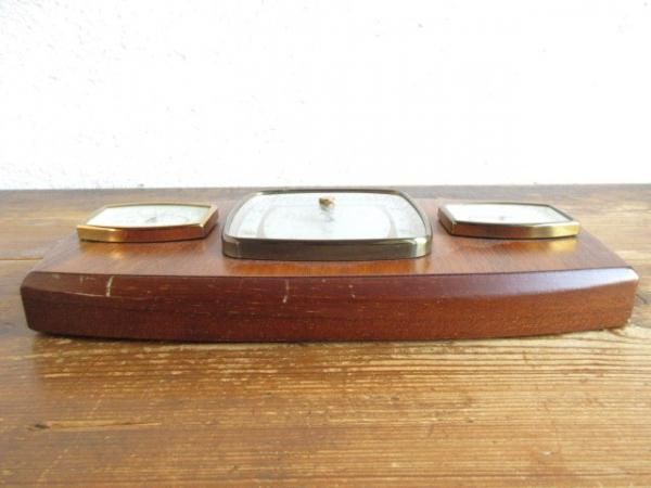 北欧　genia 温湿度計＆バロメーター/気圧計/晴雨計 アンティーク 北欧genia 温湿度計＆バロメーター/気圧計/晴雨計 アンティーク