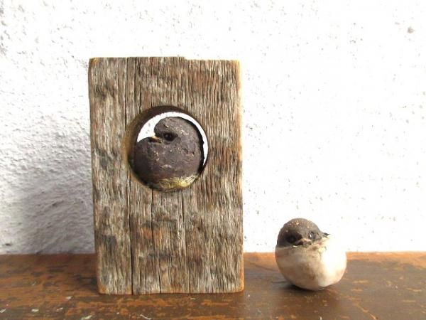 レア☆Hannes Johansson工房：愛らしいコトリさんの陶器オブジェ☆ 鳥