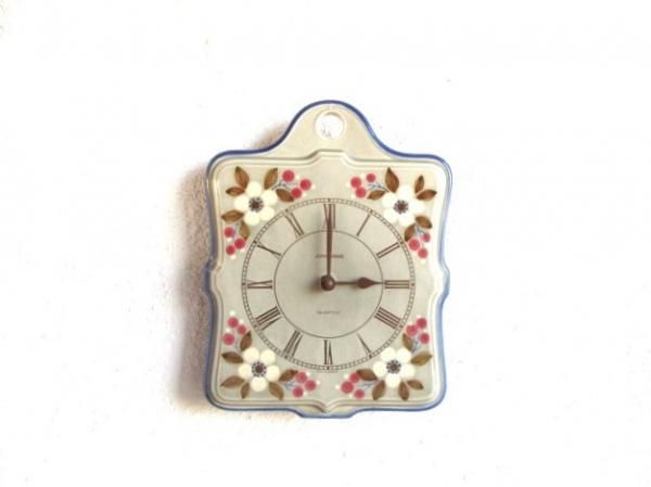 ドイツ・Junghans/ユンハンス社：陶器製ウォールクロック/壁掛け