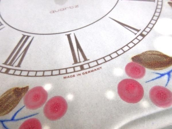 ドイツ・Junghans/ユンハンス社：陶器製ウォールクロック/壁掛け時計