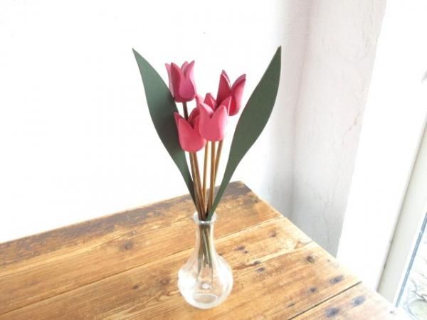 北欧　木製チューリップ　スウェーデン　ヴィンテージ 北欧 木製チューリップ スウェーデン ヴィンテージ