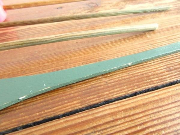 P 木製チューリップのオブジェ：ピンク3本＆葉っぱ付き。。。♪ - 北欧