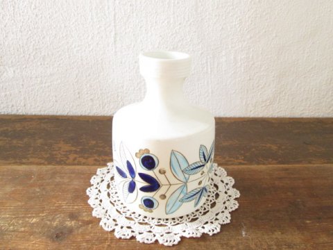 レア☆Rorstrand/ロールストランド社製・手描きモチーフが素敵な花瓶