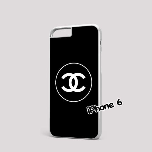 【シャネル/CHANEL】iPhone6/6S対応!携帯ケース/スマホケース/アイフォンケース/ハードカバー/ハードケース/Hard  Case/ブラック×ホワイト-1 - I LOVE CELEB