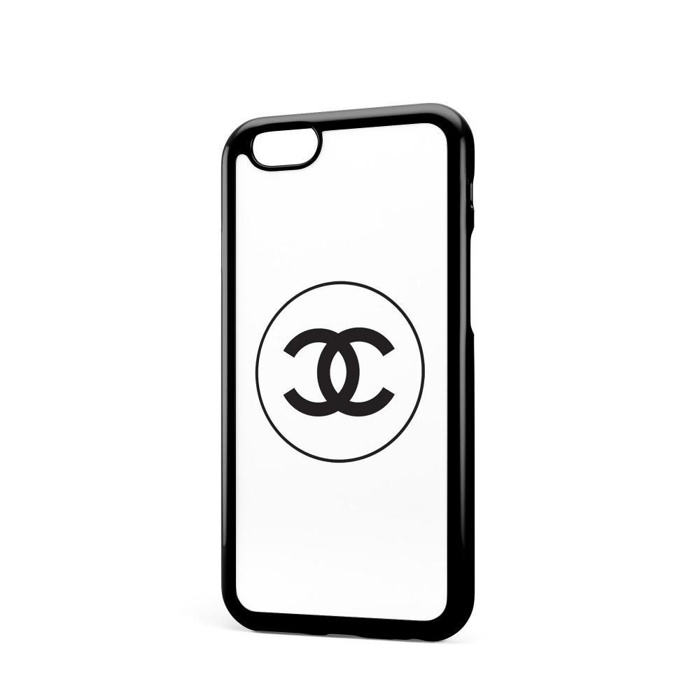 シャネル Chanel Iphone7対応 携帯ケース スマホケース アイフォンケース ハードカバー ハードケース Hard Case ホワイト ブラック 1 I Love Celeb