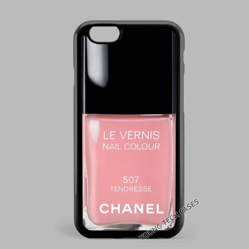 Iphone6 6s対応 携帯ケース シャネル Chanel スマホ アイフォン ハードカバー ハードケース Hard Case ネイルボトル Nail ピンク Pink2 I Love Celeb