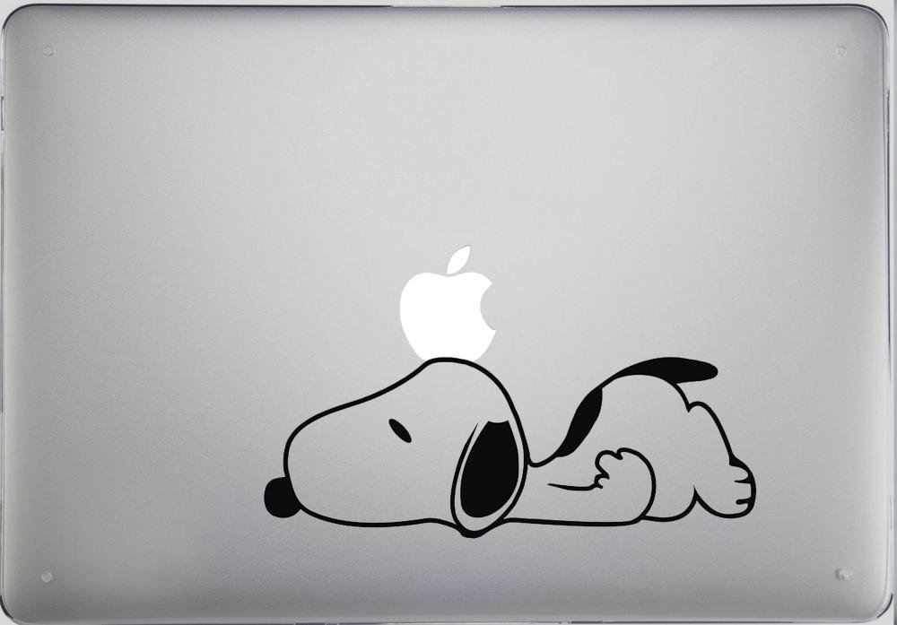 Apple MacBook マックブック ステッカー【Snoopy/スヌーピー】 - I