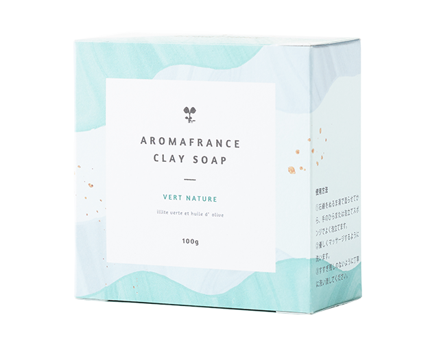 CLAY SOAPクレイソープ - 【新しいサイトに移転しました】AromaFrance（アロマフランス） - フランス産 のオーガニック・ナチュラルなクレイ・ハーブウォーター・精油・キャリアオイル・ハーブティのオンラインストア