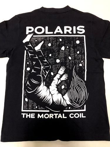 POLARIS / falling guy navy T-shirt - Music Revolution 礎-ISHIZUE