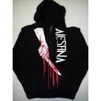 ALESANA / bloody knife black Zip Up - Music Revolution 礎