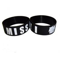 MISS MAY I / circle logo black (bracelet) - Music Revolution 礎 