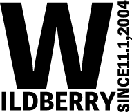 水色と赤のギンガムリネン Wildberry