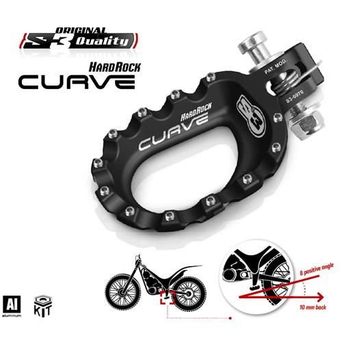 S3 CURVE オフセット アルミワイドステップ KIT - MITANI