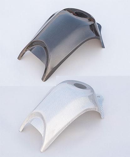 ヤマハセロー250用カーボンタンクプロテクター - MITANI