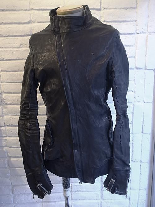 incarnation/インカネーション】HORSE LEATHER H/N BIAS ZIP/F BLOUSON