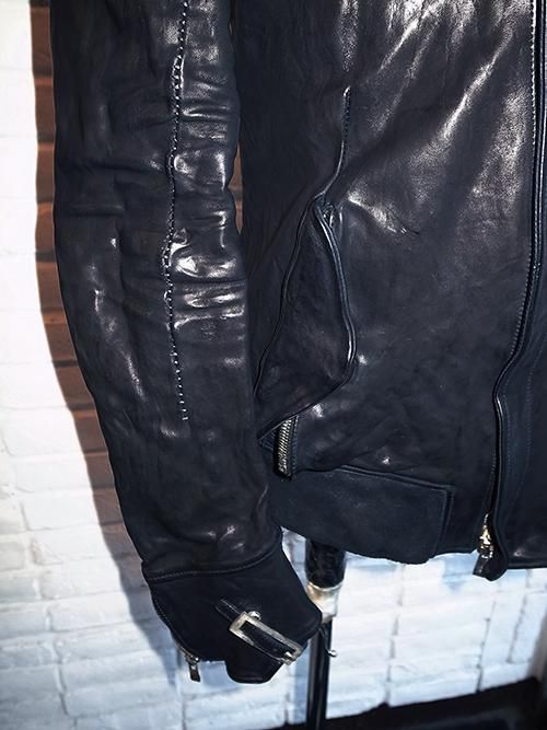incarnation/インカネーション】HORSE LEATHER H/N BIAS ZIP/F BLOUSON