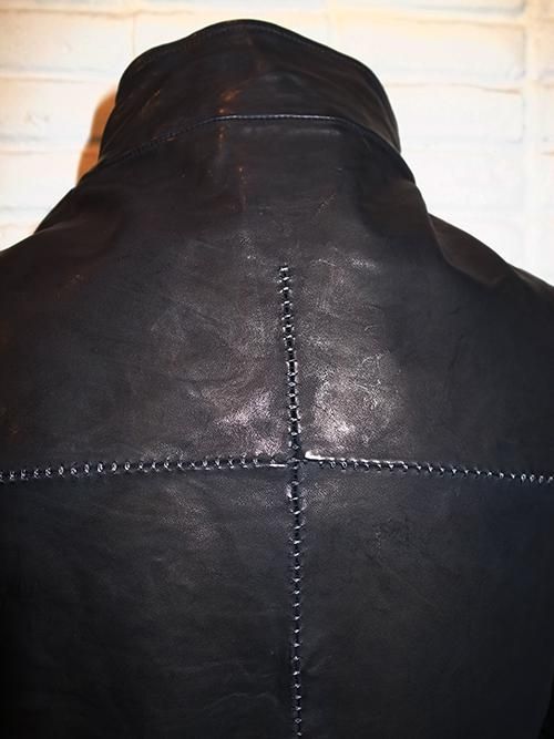 incarnation/インカネーション】HORSE LEATHER H/N BIAS ZIP/F BLOUSON