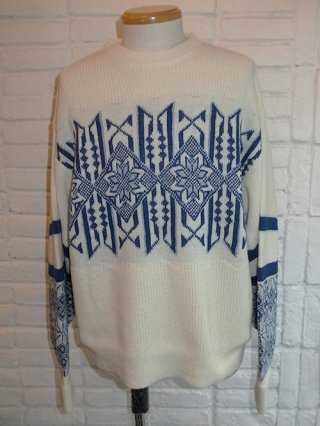 <font color=red>40%OFF</font>【Iroquois/イロコイ】SNOWFLAKE JQ KNIT (WHT)