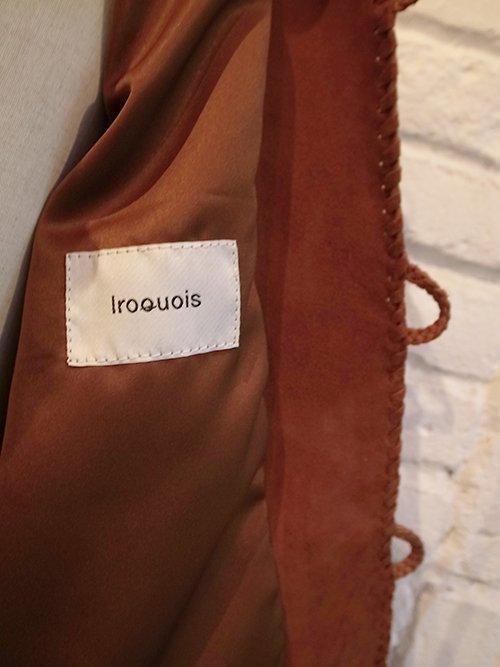 Iroquois/イロコイ】SHEEP SUEDE FRINGE JACKET (BRN) - Karaln