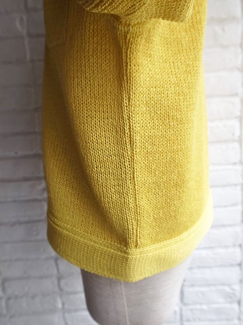 COOHEM/コーヘン】SPORT KNIT BLOUSON (YELLOW) - Karaln (カーラル