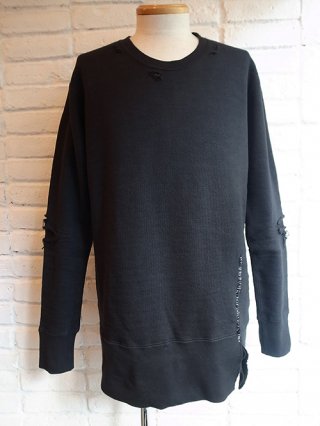【nude:masahiko maruyama/nude:mm】Garment Dyeing Pullover (BLACK)
