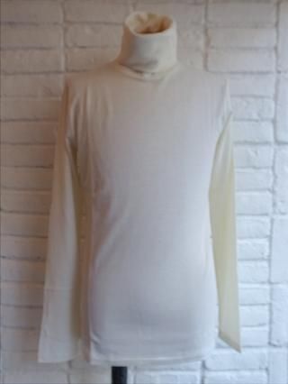 GalaabenD/饢٥ȡWashable Wool Turtleneck Pullover (OFF WHITE)