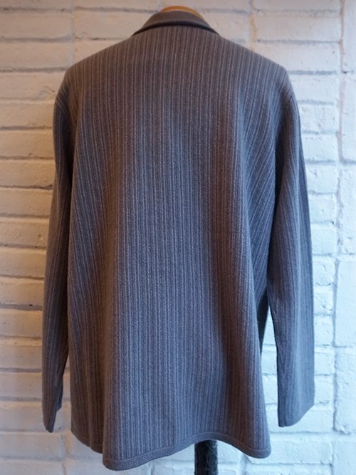 COOHEM/コーヘン】CASHMERE STRIPE SHIRT (GRAY) - Karaln (カーラル 