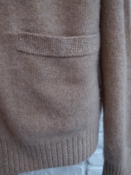 COOHEM/コーヘン】MIX COLOR CASHMERE CARDIGAN (CAMEL) - Karaln