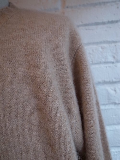 COOHEM COLOR MIX CASHMERE HOODIE色はダークグリーン - トップス