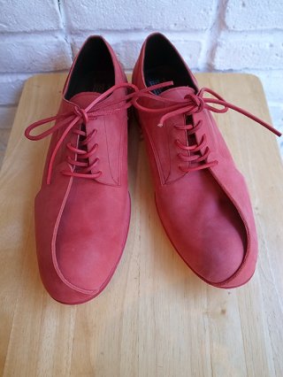 nude:masahiko maruyama/nude:mmLeather Shoes (Red)
