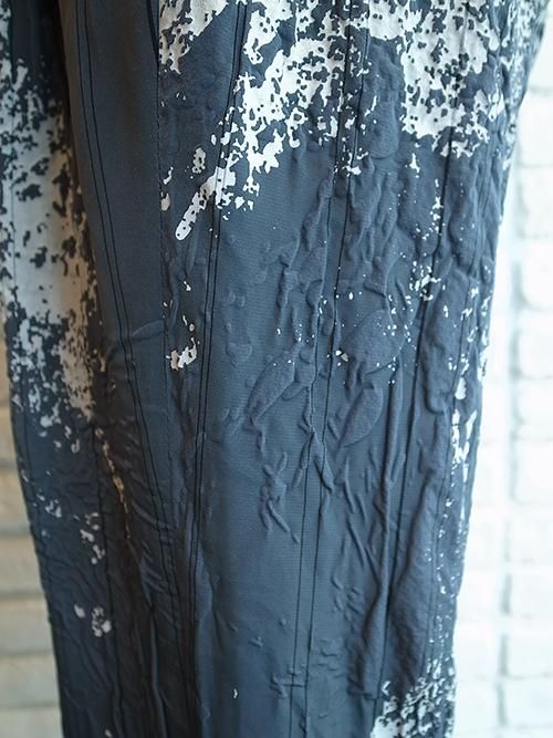 amok アモク パンツ PAINT SHRINK PRINT PANTS amok アモク パンツ PAINT SHRINK PRINT PANTS