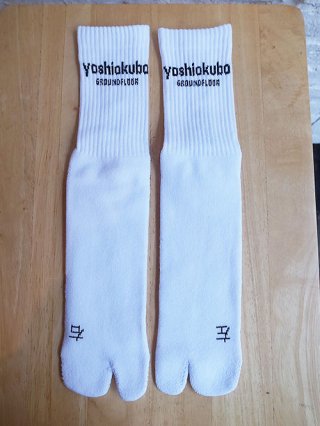 【yoshiokubo/ヨシオクボ】TABI SOCKS (WHITE)