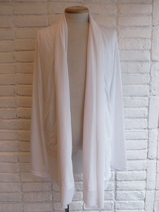【kiryuyrik/キリュウキリュウ】BEA TENJIKU+TetKnit Layered Cardigan (WHITE)