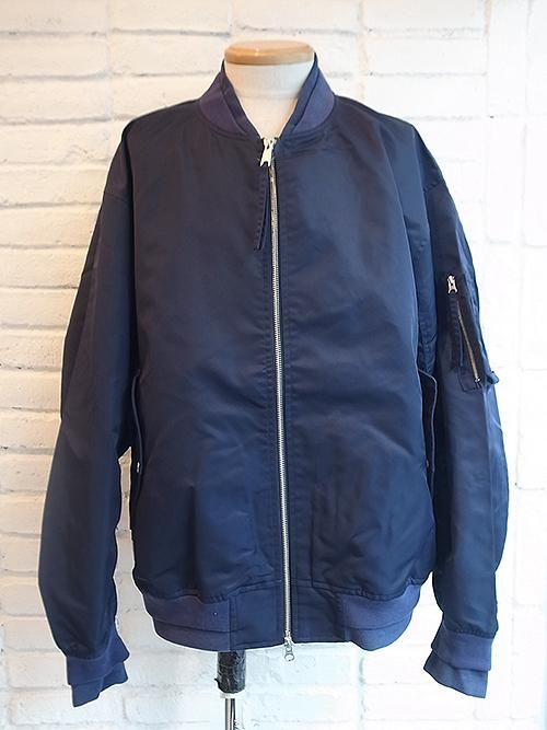 【極美品】SUPERTHANKS ボンバージャケット MA-1 黒 XL相当 SUPERTHANKS (スーパーサンクス) - 2WAYリバーシブルMA-1/Over