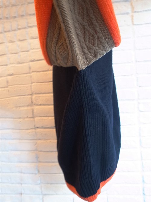 DIET BUTCHER/ダイエットブッチャー】Wool nylon × Mohair Over sleeve