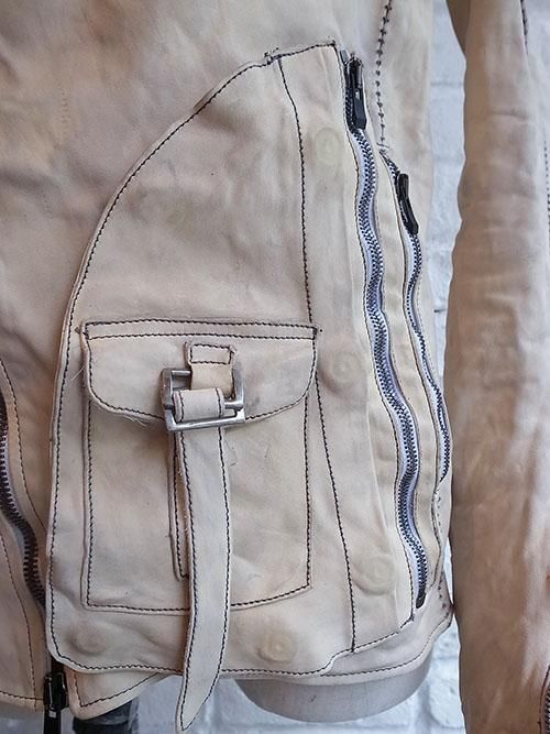 incarnation/インカネーション】HORSE WHITE LEATHER DOUBLE incarnation/インカネーション】HORSE WHITE LEATHER DOUBLE