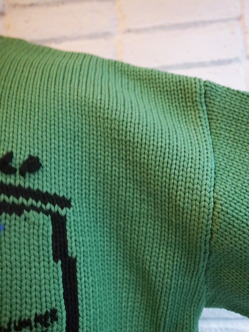 【amok/アモク】AMOK YOUTH KNIT (GREEN) - Karaln  (カーラル)：incarnation・nude:masahikomaruyama・kiryuyrik・yoshiokubo・amok・STRUMなど公式取扱店・通販サイト