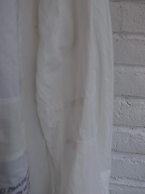 nude:mm/DISTORTION3】SHIRT WITH MULTI PATCHES 