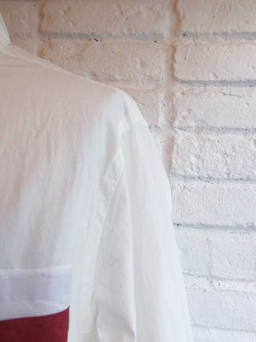 nude:mm/DISTORTION3】SHIRT WITH MULTI PATCHES 