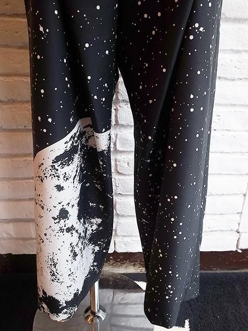 yoshiokubo/ヨシオクボ】MOON WIDE PANT (BLACK) - Karaln