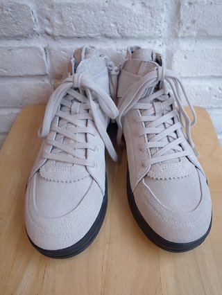 【DIET BUTCHER/ダイエットブッチャー】LEATHER SNEAKER  “ poetry ”(WHITE BEIGE)