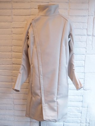 【incarnation/インカネーション】WOOL 100% DOUBLE BREAST MOTO COAT JCP-3S LINED  (OFF WHITE)